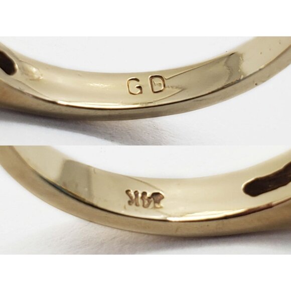 Big 11.67 ctw Oval Blue Natural Topaz Solitaire Ring 14k Gold Size 5.75 - Picture 7 of 7